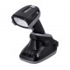 Беспроводной сканер штрих-кода MERTECH CL-2410 BLE Dongle P2D USB black + зарядно-коммуникационная подставка (Cradle) в Казани