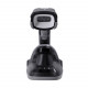 Беспроводной сканер штрих-кода MERTECH CL-2410 BLE Dongle P2D USB black + зарядно-коммуникационная подставка (Cradle) в Казани
